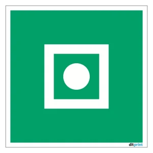 Generel alarm skilt – E031