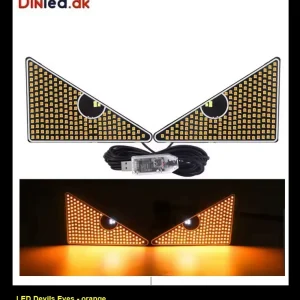 LED Devil Eyes - USB - 133 x 90 mm  - 11 funktioner