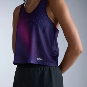 Light Speed React Crop Singlet