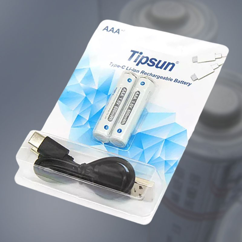 USB-C genopladelig batterier – AAA - Billede 5
